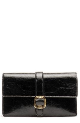 Frances Valentine Frances Valentine Leather Accordion Crossbody Bag