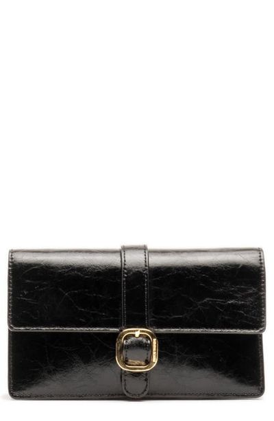 Frances Valentine Frances Valentine Leather Accordion Crossbody Bag