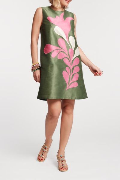 Frances Valentine Frances Valentine Lilly Shift Dress Modern Palm