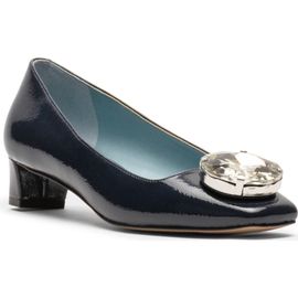 Frances Valentine Frances Valentine Mary Embellished Square Toe Pump