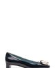 Frances Valentine Frances Valentine Mary Embellished Square Toe Pump - 2