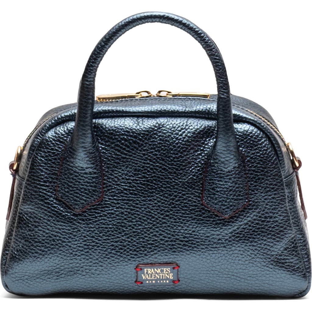Frances Valentine Frances Valentine Mini Metallic Leather Bowler Bag