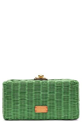 Frances Valentine Frances Valentine Pepper Wicker Clutch