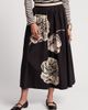 Frances Valentine Frances Valentine Phoebe Midi Skirt Carefree Chrysanthemum - 1
