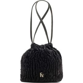 Frances Valentine Frances Valentine Pouf Faux Fur Bucket Bag