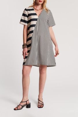 Frances Valentine Frances Valentine Schooner Dress Nautical Stripe