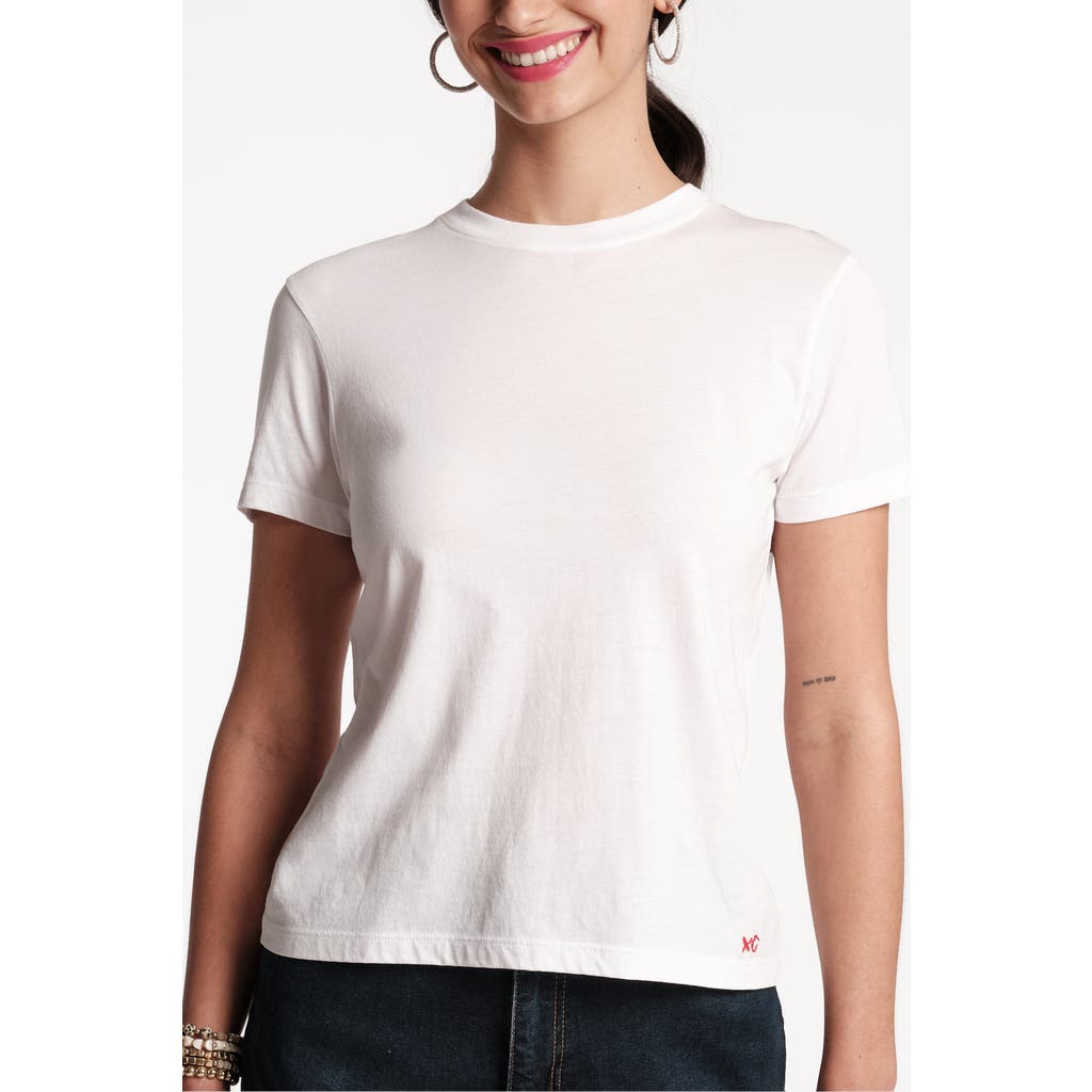 Frances Valentine Frances Valentine Super Crewneck Tee Shirt Pima Cotton