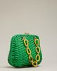 Frances Valentine Hen Wicker Basket Clutch - 1