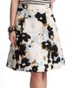 Frances Valentine Women's Marta Floral-Graphic Cotton Knee-Length Skirt - 1