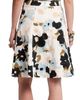 Frances Valentine Women's Marta Floral-Graphic Cotton Knee-Length Skirt - 3