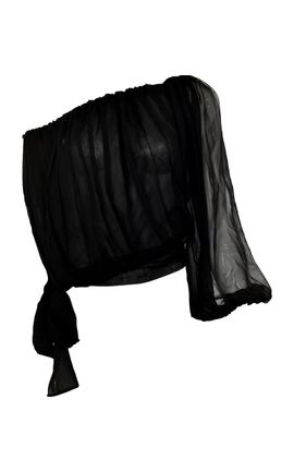 Francesca Miranda Francesca Miranda Aire Black Blouse