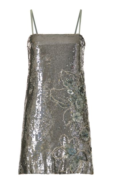 Francesca Miranda Francesca Miranda Moonrise Sequins Mini Dress