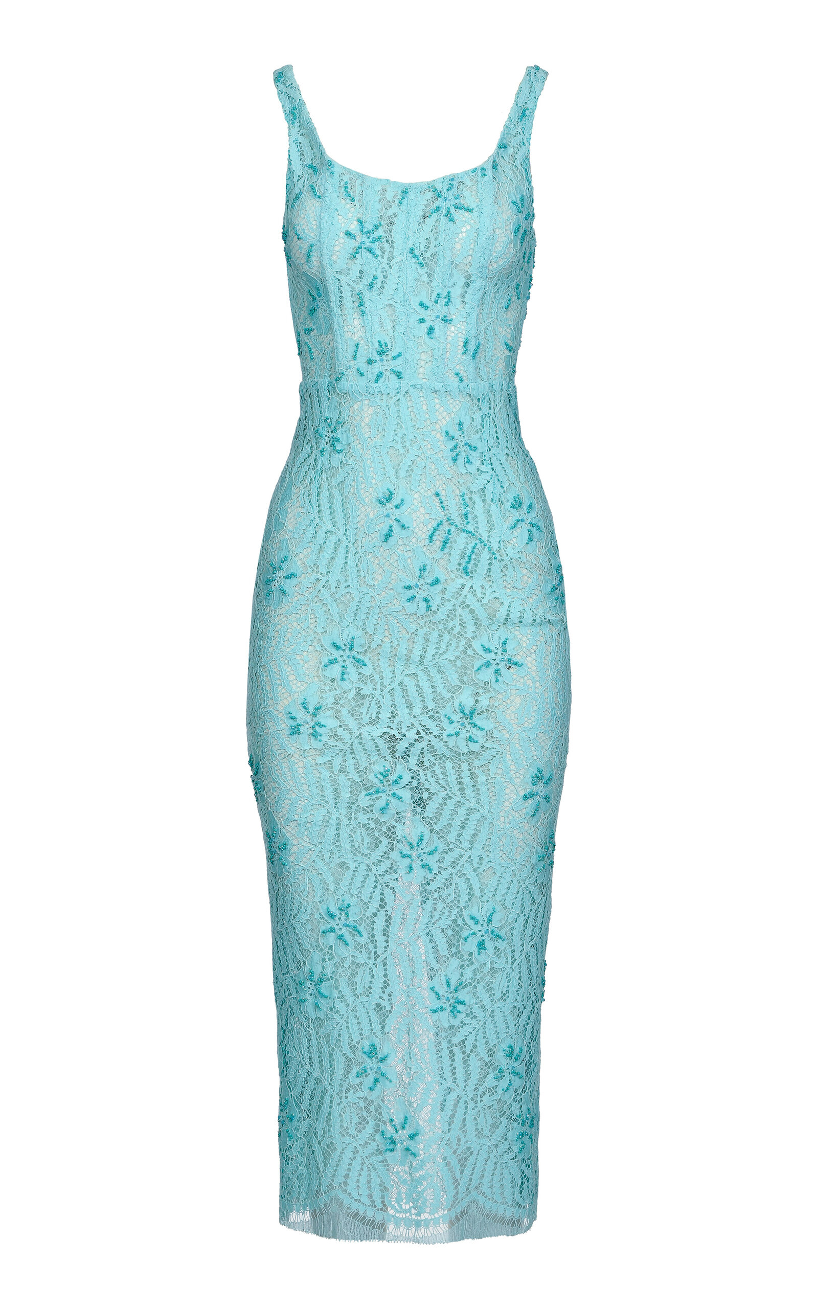 Francesca Miranda Francesca Miranda Stellar CottonLace Midi Dress