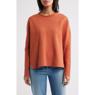 Frank & Eileen Frank & Eileen Anna Cotton Fleece Capelet Sweatshirt