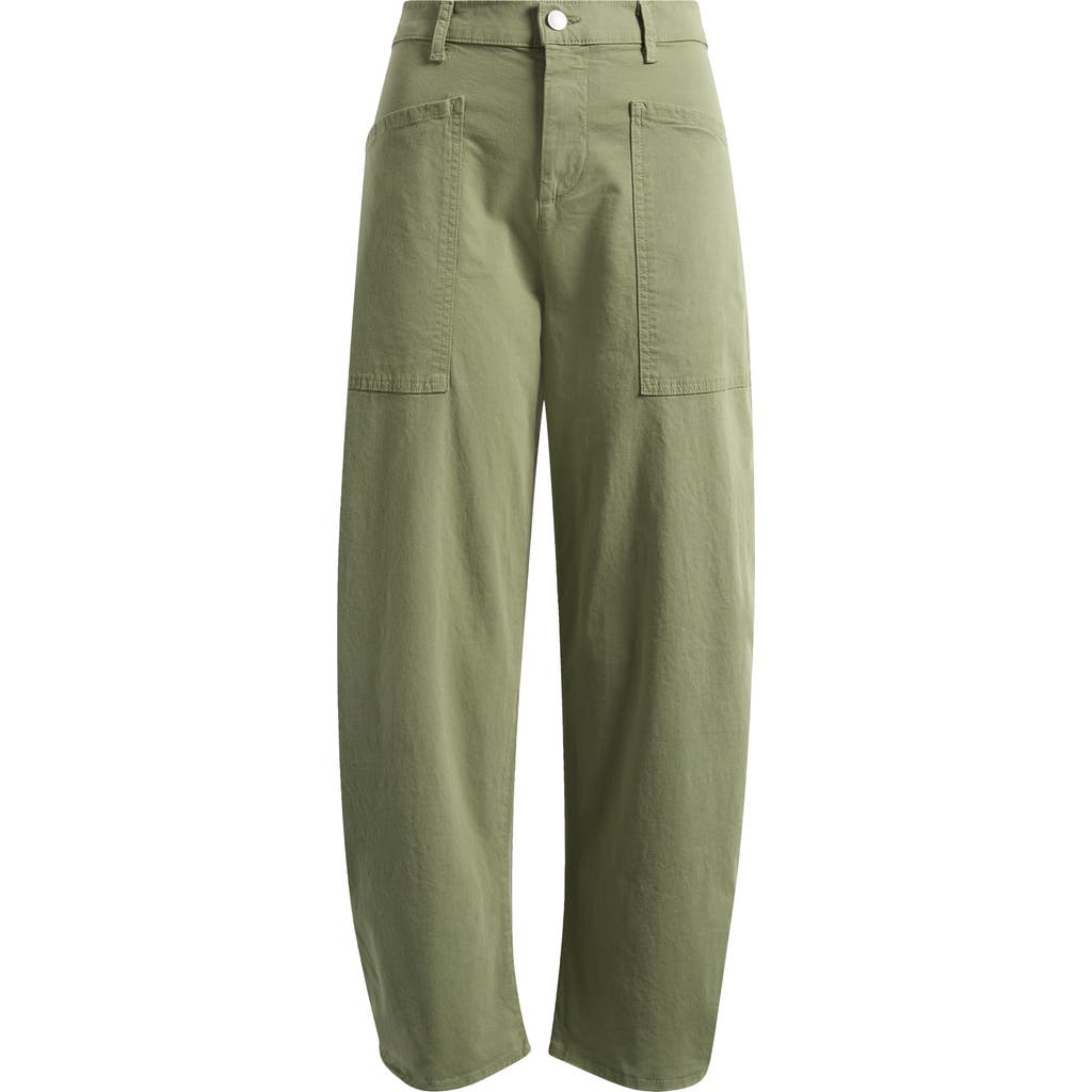 Frank & Eileen Frank & Eileen Bray Barrel Leg Cotton Twill Pants