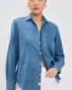 Frank & Eileen Frank & Eileen Eileen Denim Relaxed Button Down Shirt Vintage Stonewashed Indigo M - 2