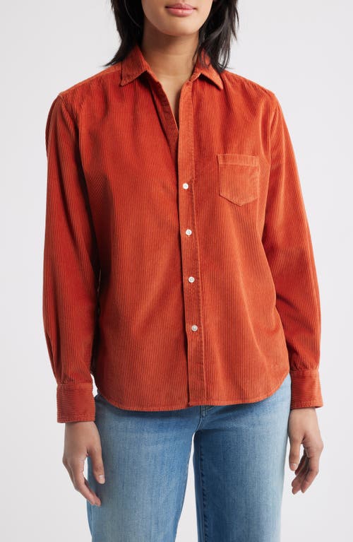 Frank & Eileen Frank & Eileen Eileen Relaxed Cotton Corduroy Button-Up Shirt