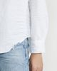 Frank & Eileen Frank & Eileen Eileen Tattered Denim Shirt White S - 6