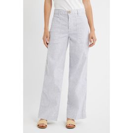 Frank & Eileen Frank & Eileen Limerick Stripe Wide Leg Pants