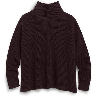 Frank & Eileen Frank & Eileen Montecito Ribbed Cotton Turtleneck Sweater