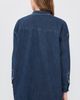 Frank & Eileen Frank & Eileen Oversized Denim Button Up Shirt Vintage Dark Indigo Wash - 3