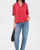 Frank & Eileen Frank & Eileen Patty Popover Henley Tee Cherry - 5