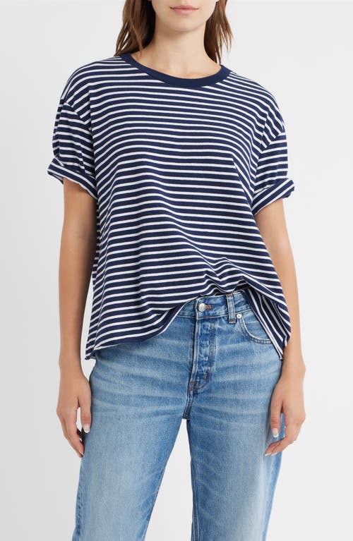 Frank & Eileen Frank & Eileen Perry Stripe Cotton Crewneck T-Shirt