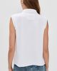 Frank & Eileen Frank & Eileen Popover Collar Tank White M - 3