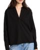 Frank & Eileen Frank & Eileen Popover Henley Tee Black XS - 1