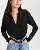 Frank & Eileen Frank & Eileen Popover Henley Tee Black XS - 2