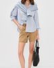 Frank & Eileen Frank & Eileen Relaxed Button-Up Shirt Blue Navy Multi Stripe - 5