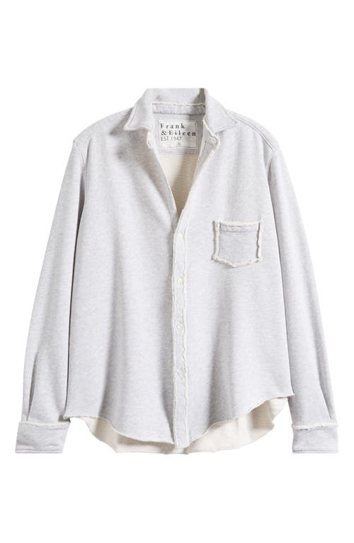 Frank & Eileen Frank & Eileen Relaxed Fit Cotton Terry Button-Up Shirt