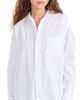Frank & Eileen Frank & Eileen Shirley Oversized Button-Up Shirt White M - 1