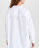 Frank & Eileen Frank & Eileen Shirley Oversized Button-Up Shirt White M - 3