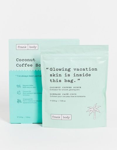 frank body Frank Body Coconut coffee scrub 200g-No color