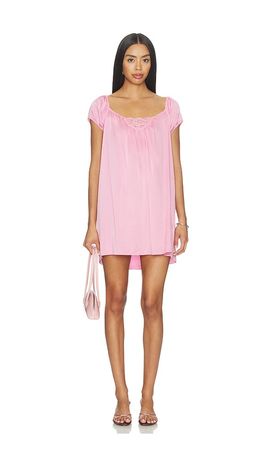 Frankies Bikinis Frankies Bikinis Bo Silk Mini Dress