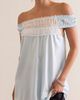 Frankies Bikinis Frankies Bikinis Carlisle Silk Babydoll Mini Slip Dress - 4