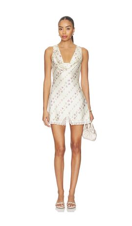Frankies Bikinis Frankies Bikinis Chloe Silk Mini Dress