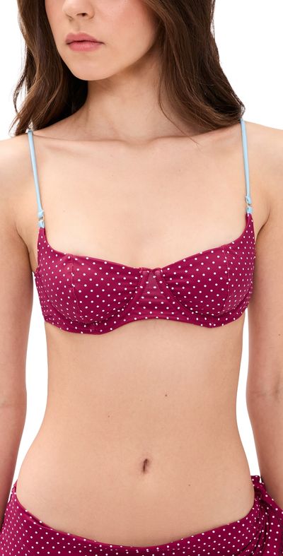 Frankies Bikinis Frankies Bikinis Cola Swim Top Tuscany