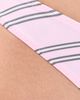 Frankies Bikinis Frankies Bikinis Dove Satin Bottoms Pink Stripe - 6