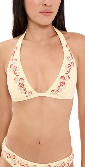 Frankies Bikinis Frankies Bikinis Frank Top Hibiscus Beach
