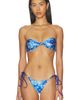 Frankies Bikinis Frankies Bikinis Gigi Satin Bandeau Bikini Top - 1