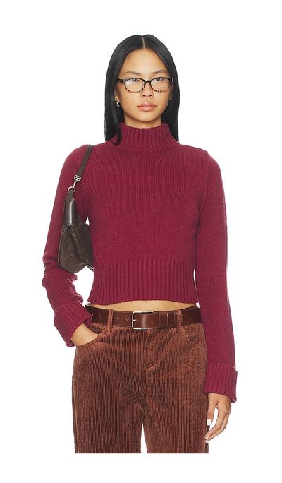 Frankies Bikinis Frankies Bikinis Laurel Cloud Knit Turtleneck Sweater