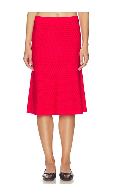 Frankies Bikinis Frankies Bikinis Magnolia Cloud Knit Midi Skirt