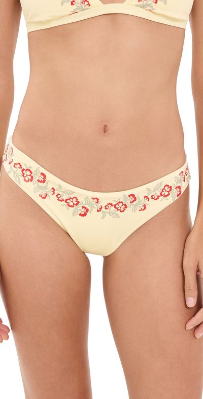 Frankies Bikinis Frankies Bikinis Marina Bottoms Hibiscus Beach