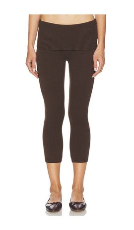 Frankies Bikinis Frankies Bikinis Milo Cloud Knit Capri Pant