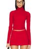 Frankies Bikinis Frankies Bikinis Tucker Cloud Knit Turtleneck Sweater - 1
