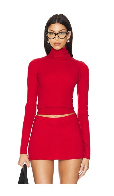 Frankies Bikinis Frankies Bikinis Tucker Cloud Knit Turtleneck Sweater