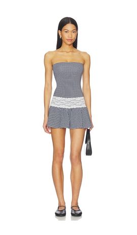 lilly blue dress The Short Sleeved Lilly Shift Dress main image 0