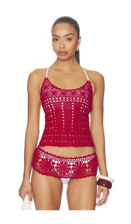 Frankies Bikinis Frankies Bikinis Nari Crochet Top
